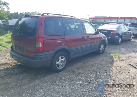 2001 Pontiac Montana V16 W/1Sv Or 1Sx Pkg. из США, поврежденный, VIN 1GMDU23E41D168528